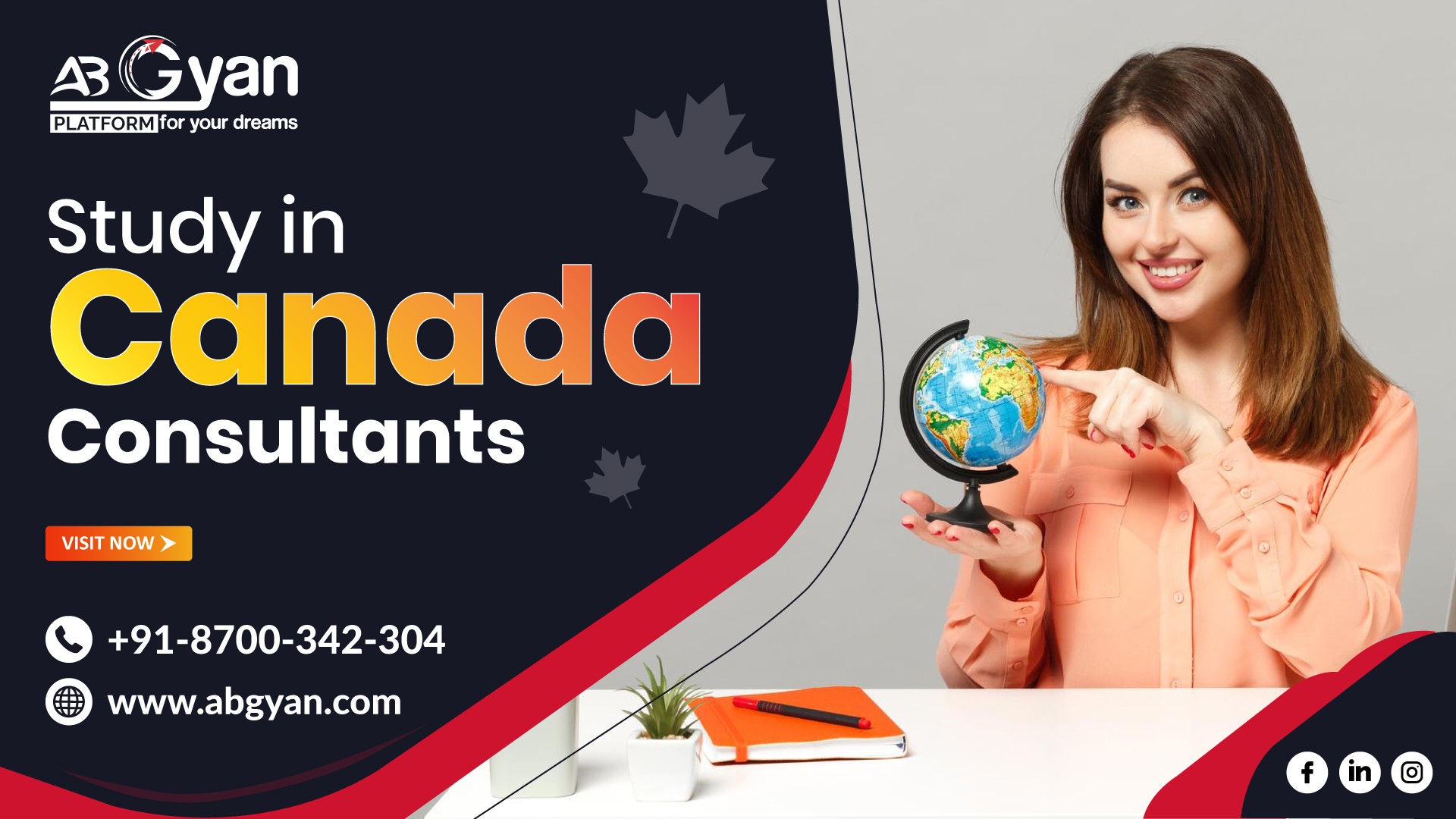 Best Study In Canada Consultants | Abgyan Overseas